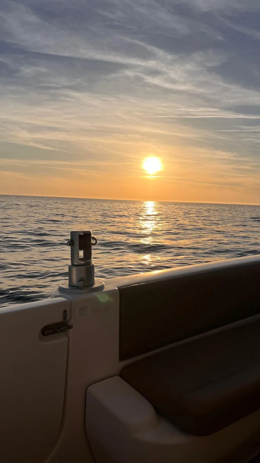 Sunset De Barco Em Cascais